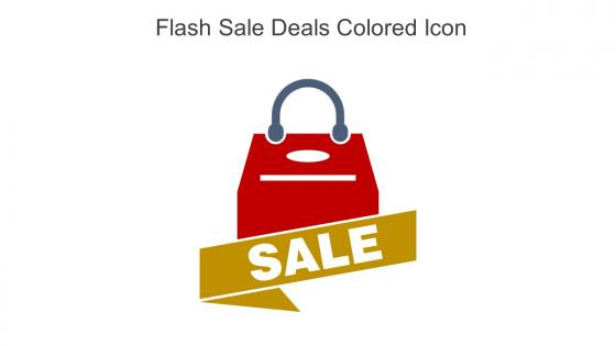 Flash Sale Deals Colored Icon In Powerpoint Pptx Png And Editable Eps Format