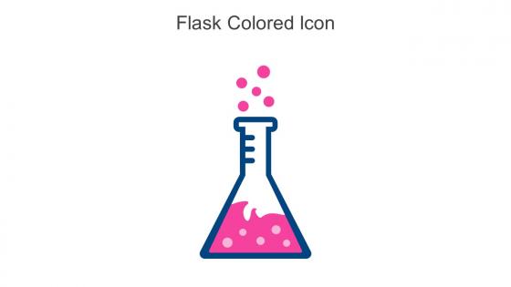 Flask Colored Icon In Powerpoint Pptx Png And Editable Eps Format