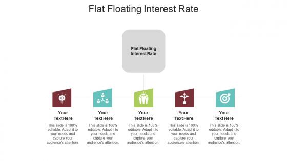 Flat floating interest rate ppt powerpoint presentation infographic template professional cpb