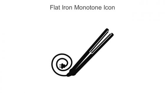 Flat Iron Monotone Icon In Powerpoint Pptx Png And Editable Eps Format