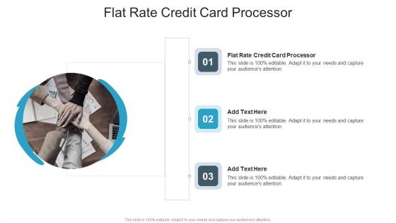 Flat Rate Credit Card Processor In Powerpoint And Google Slides Cpb