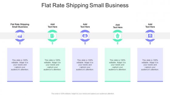 Flat Rate Shipping Small Business In Powerpoint And Google Slides Cpb