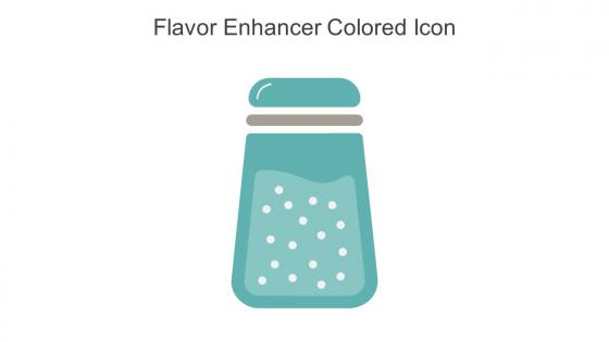 Flavor Enhancer Colored Icon In Powerpoint Pptx Png And Editable Eps Format