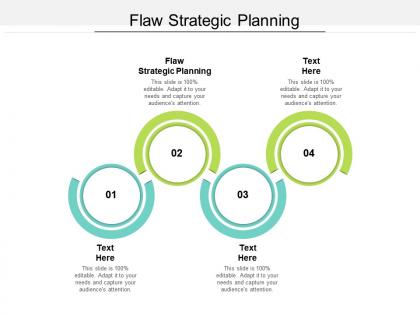 Flaw strategic planning ppt powerpoint presentation inspiration master slide cpb
