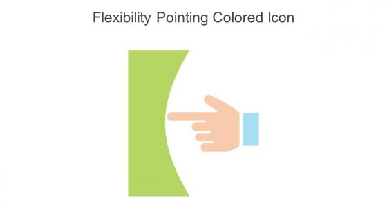 Flexibility Pointing Colored Icon In Powerpoint Pptx Png And Editable Eps Format