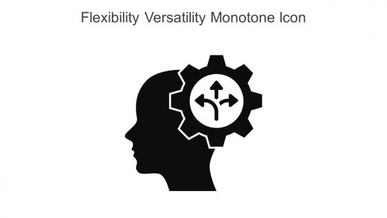 Flexibility Versatility Monotone Icon In Powerpoint Pptx Png And Editable Eps Format
