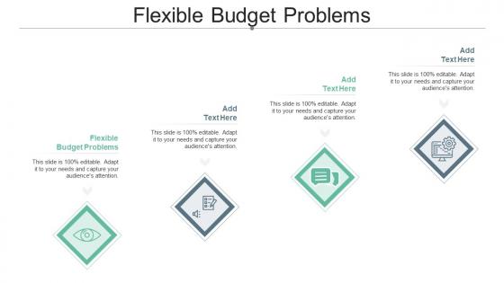 Flexible Budget Problems Ppt Powerpoint Presentation Summary Good Cpb