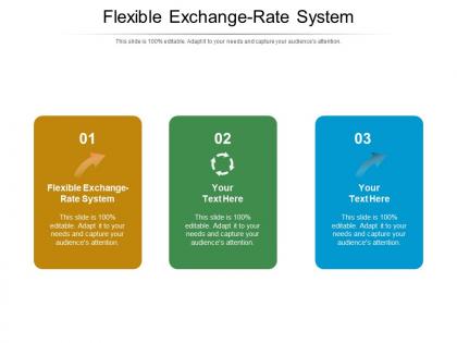 Flexible exchange rate system ppt powerpoint presentation slides information cpb