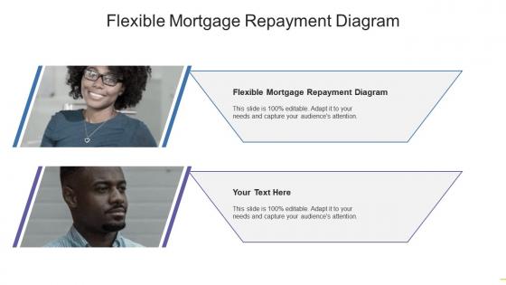 Flexible mortgage repayment diagram ppt powerpoint presentation visual aids backgrounds cpb