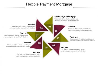 Flexible payment mortgage ppt powerpoint presentation inspiration graphics download cpb