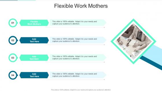Flexible Work Mothers In Powerpoint And Google Slides Cpb