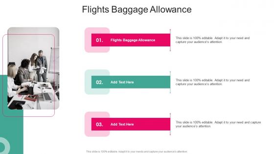 Flights Baggage Allowance In Powerpoint And Google Slides Cpb