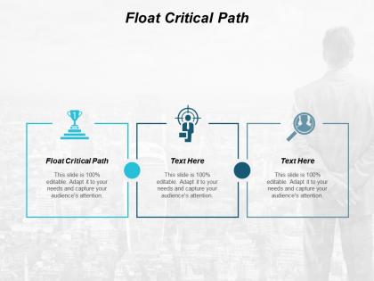 Float critical path ppt powerpoint presentation layouts example cpb