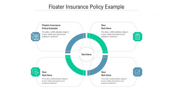 Floater insurance policy example ppt powerpoint presentation pictures background images cpb