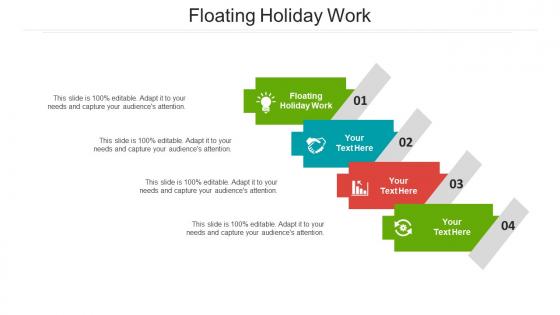 Floating holiday work ppt powerpoint presentation slides maker cpb