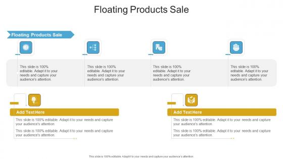 Floating Products Sale In Powerpoint And Google Slides Cpb