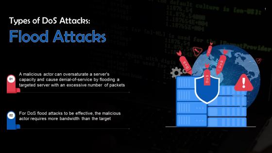 Flood Attack As A Type Of Dos Attack Training Ppt