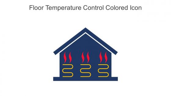Floor Temperature Control Colored Icon In Powerpoint Pptx Png And Editable Eps Format