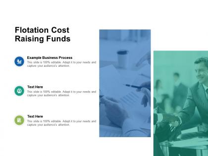 Flotation cost raising funds ppt powerpoint presentation pictures show cpb