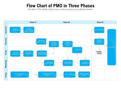 Flow chart of pmo in three phases