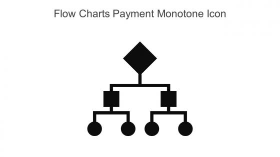 Flow Charts Payment Monotone Icon In Powerpoint Pptx Png And Editable Eps Format