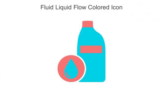 Fluid Liquid Flow Colored Icon In Powerpoint Pptx Png And Editable Eps Format
