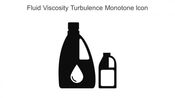 Fluid Viscosity Turbulence Monotone Icon In Powerpoint Pptx Png And Editable Eps Format