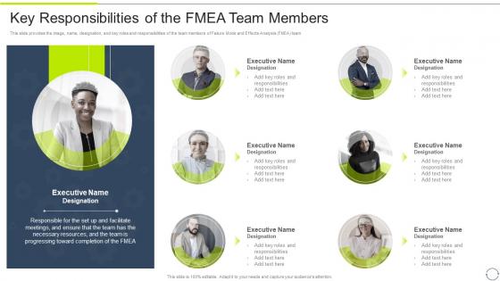 FMEA Method For Evaluating Key Responsibilities Of The FMEA Team Members