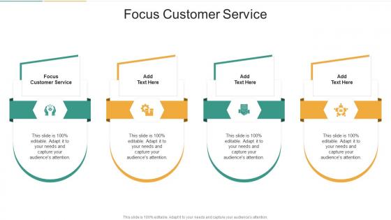 Focus Customer Service In Powerpoint And Google Slides Cpb
