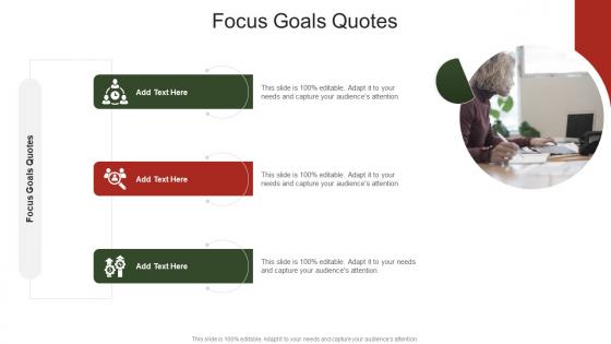 Focus Goals Quotes In Powerpoint And Google Slides Cpb