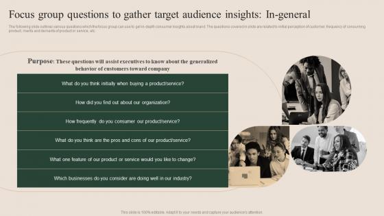 Focus Group Questions To Gather Target Insights In General How To Successfully Conduct MKT SS V