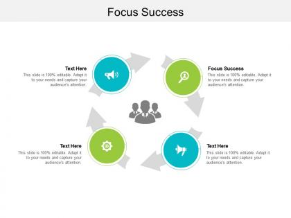 Focus success ppt powerpoint presentation icon graphics cpb