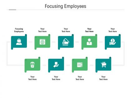 Focusing employees ppt powerpoint presentation icon demonstration cpb
