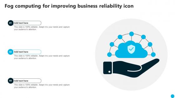 Fog Computing For Improving Business Reliability Icon