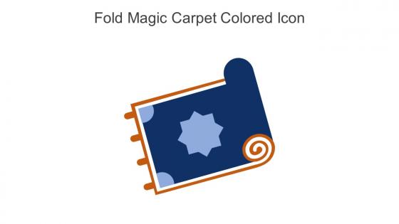 Fold Magic Carpet Colored Icon In Powerpoint Pptx Png And Editable Eps Format