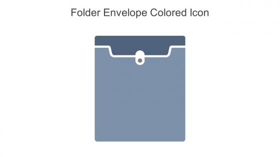 Folder Envelope Colored Icon In Powerpoint Pptx Png And Editable Eps Format