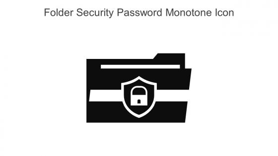 Folder Security Password Monotone Icon In Powerpoint Pptx Png And Editable Eps Format