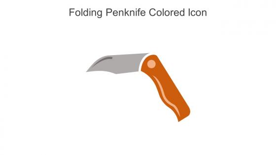 Folding Penknife Colored Icon In Powerpoint Pptx Png And Editable Eps Format