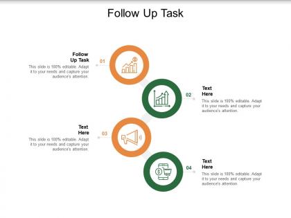 Follow up task ppt powerpoint presentation ideas designs cpb