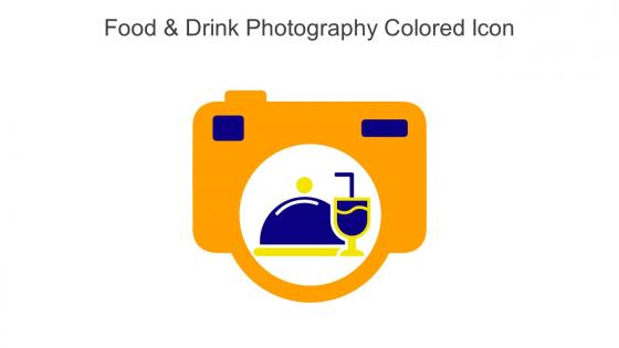Food And Drink Photography Colored Icon In Powerpoint Pptx Png And Editable Eps Format