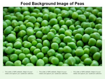 Food background image of peas