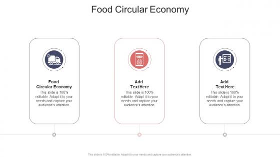 Food Circular Economy In Powerpoint And Google Slides Cpb