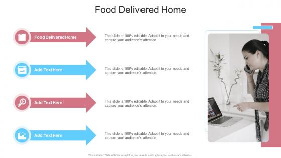 Food Delivered Home In Powerpoint And Google Slides Cpb