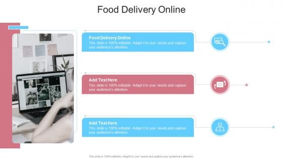 Food Delivery Online In Powerpoint And Google Slides Cpb