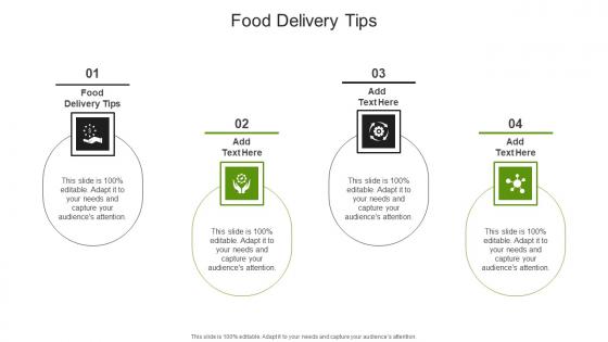 Food Delivery Tips In Powerpoint And Google Slides Cpb