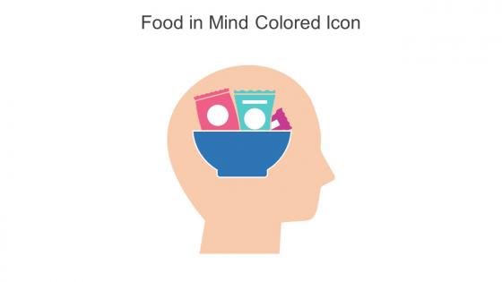 Food In Mind Colored Icon In Powerpoint Pptx Png And Editable Eps Format