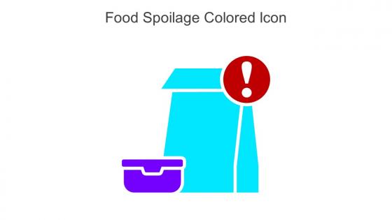 Food Spoilage Colored Icon In Powerpoint Pptx Png And Editable Eps Format