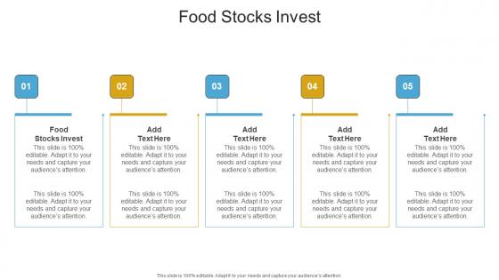 Food Stocks Invest In Powerpoint And Google Slides Cpb