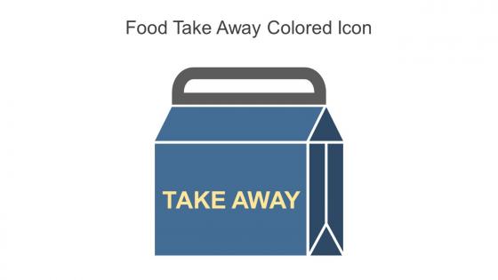 Food Take Away Colored Icon In Powerpoint Pptx Png And Editable Eps Format