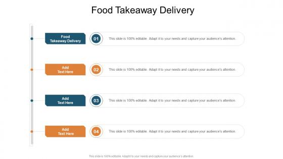 Food Takeaway Delivery In Powerpoint And Google Slides Cpb